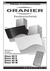 Oranier Sinus 90 W Bedienings- En Installatiehandleiding