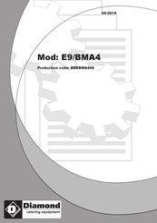 Diamond E9/BMA4 Gebruiksaanwijzing