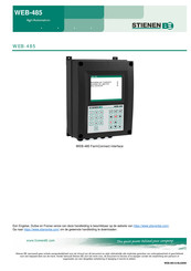 Stienen BE WEB-485 Handleiding