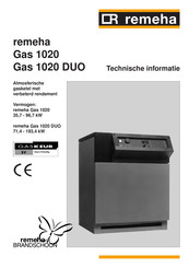 REMEHA Gas 1020 Technische Handleiding