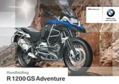 BMW Motorrad R 1200GS 2014 Handleiding