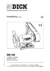 Dick SM-100 Handleiding