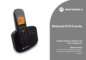 Motorola D1010 Series Handleiding