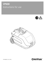 Nilfisk VP600 Gebruiksaanwijzing