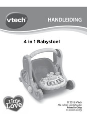 VTech Little Love 4 in 1 Babystoel Handleiding