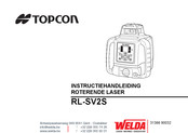 Topcon RL-SV2S Instructiehandleiding