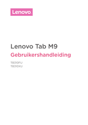 Lenovo Tab M9 Gebruikershandleiding