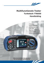 Turbotech TT6650 Handleiding