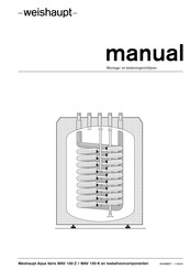 Weishaupt Aqua Vario WAV 100-K Montage- En Bedieningshandleiding