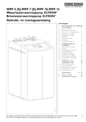 Stiebel Eltron WPF 5 Gebruiks- En Montage-Aanwijzing