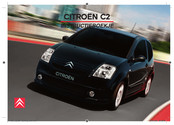 Citroen C2 2006 Beknopte Gebruiksaanwijzing