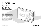 Casio Exilim EX-S100 Gebruiksaanwijzing