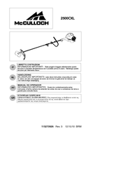 McCulloch 2500CXL Handleiding
