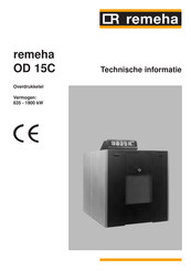 REMEHA OD 15C Technische Handleiding