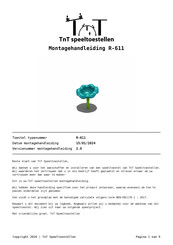 TNT R-611 Montagehandleiding