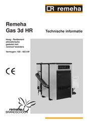 REMEHA Gas 3d HR Technische Handleiding