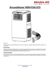 Aktobis AG WDH-FGA1372 Gebruikershandleiding