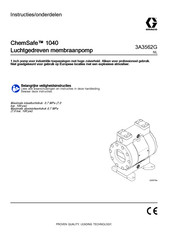 Graco ChemSafe 1040 Instructies