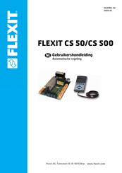 Flexit CS 50 Gebruikershandleiding