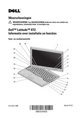 Dell Latitude XT2 Gebruikershandleiding