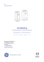 GE SG Series Handleiding