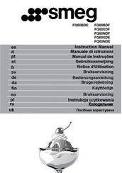 Smeg FQ60XDF Gebruiksaanwijzing