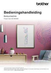 Brother 882-W83 Bedieningshandleiding