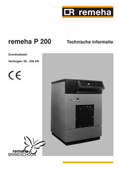 REMEHA P 200 Technische Handleiding