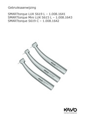 KaVo SMARTtorque LUX S619 L Gebruiksaanwijzing