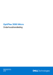 Dell OptiPlex 3090 Micro Onderhoudshandleiding