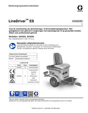 Graco LineDriver ES 25N555 Bediening, Onderdelen, Reparatie