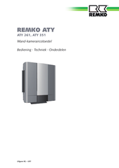 REMKO ATY 351 Bedieningshandleiding