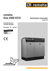 REMEHA Gas 2000 ECO Technische Handleiding