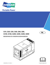 Doosan G80 Bedienings- En Onderhoudshandleiding