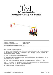 TNT Kab-Sluis30 Montagehandleiding