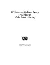 HP T750 NA Gebruikershandleiding