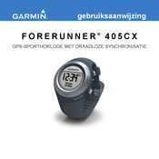 Garmin Forerunner 405cx Gebruiksaanwijzing