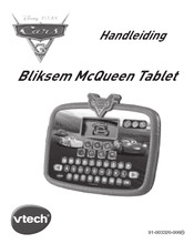 VTech Disney Pixar Cars Bliksem McQueen Tablet Handleiding