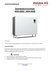 Aktobis AG WDH-SE60 Gebruikershandleiding