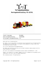 TNT PE-03701 Montagehandleiding