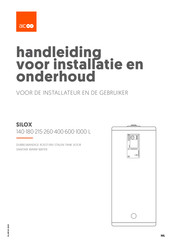 AIC SILOX 1000 L Handleiding Voor Installatie En Onderhoud