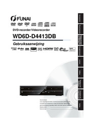 FUNAI WD6D-D4413DB Gebruiksaanwijzing