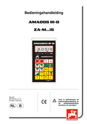 Amazone AMADOS III-D ZA-M iS Series Bedieningshandleiding