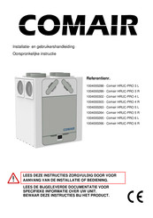 COMAIR 1004000264 Installatie- En Gebruikershandleiding