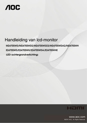 AOC E2470SWDA Handleiding