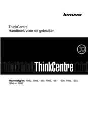 Lenovo ThinkCentre 1992 Handboek