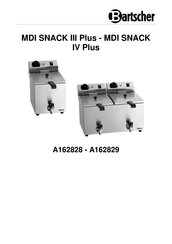 Bartscher MDI SNACK III Plus Gebruiksaanwijzing