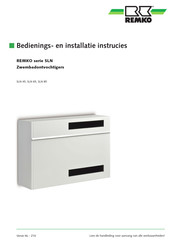 REMKO SLN Series Bedienings- En Installatiehandleiding