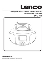 LENCO SCD-860 Handleiding