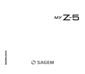 Sagem MY Z-5 Handleiding